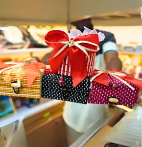 Wooden Bamboo Small Jewellery Box – Multipurpose Storage, Mixed Colors