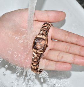 New Tungsten Steel Couple Watch– Men’s & Women’s Quartz Steel Band Watches