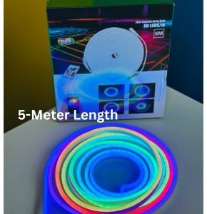 GearUP NRGB50 5 Meter RGB Neon Light with App & Remote Control